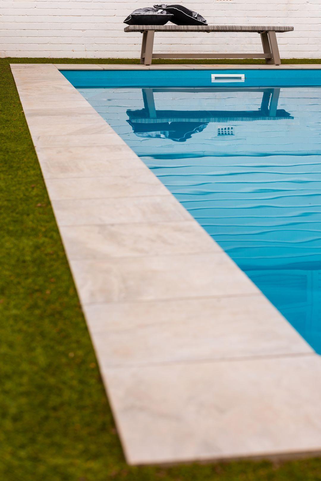 Pool coping detail by Garden City Pools Pool coping detail by Garden City Pools