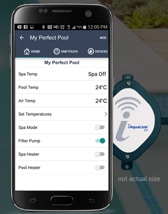 iAquaLink smart pool control system iAquaLink smart pool control system